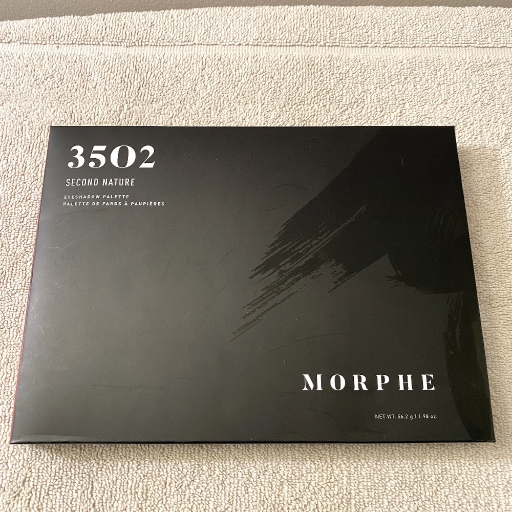 Morphe 3502 SECOND NATURE Eyeshadow Palette 3502 NEW IN BOX